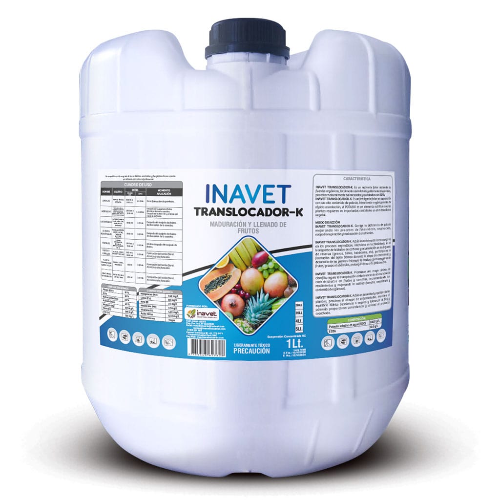 INAVET FERTIL - TRANSLOCADOR-K - 20LT (HISTORIAL 2020-JUL 2024)