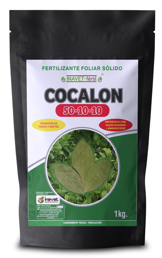 INAVET FERTIL - COCALON 50-10-10 - 1KG (historial 2020- jun 2024)