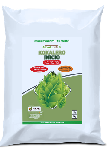 INAVET FERTIL - KOKALERO INICIO 40-10-10 - 25KG (HISTORIAL 2020-JUN 2024)