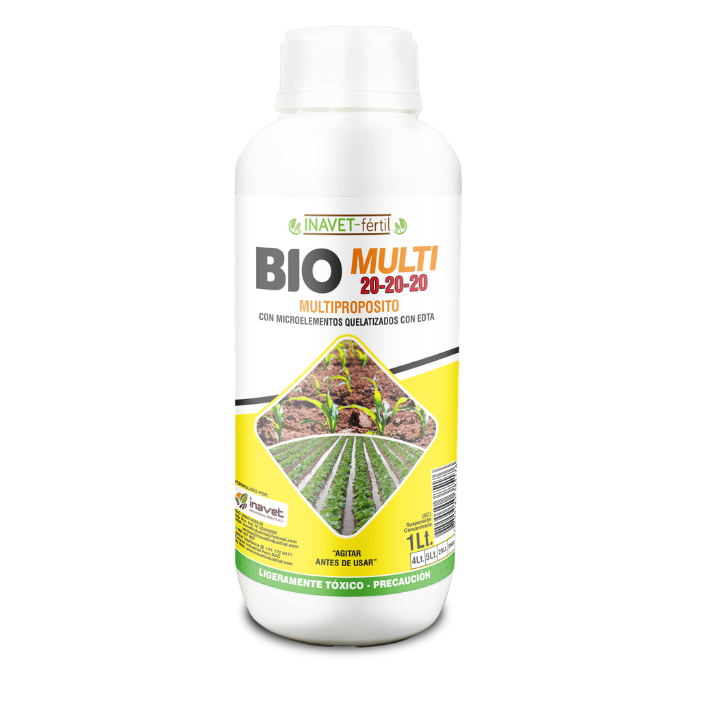 INAVET FERTIL - MULTI 20-20-20 - 1LT HISTORIAL 2020-JUN2024