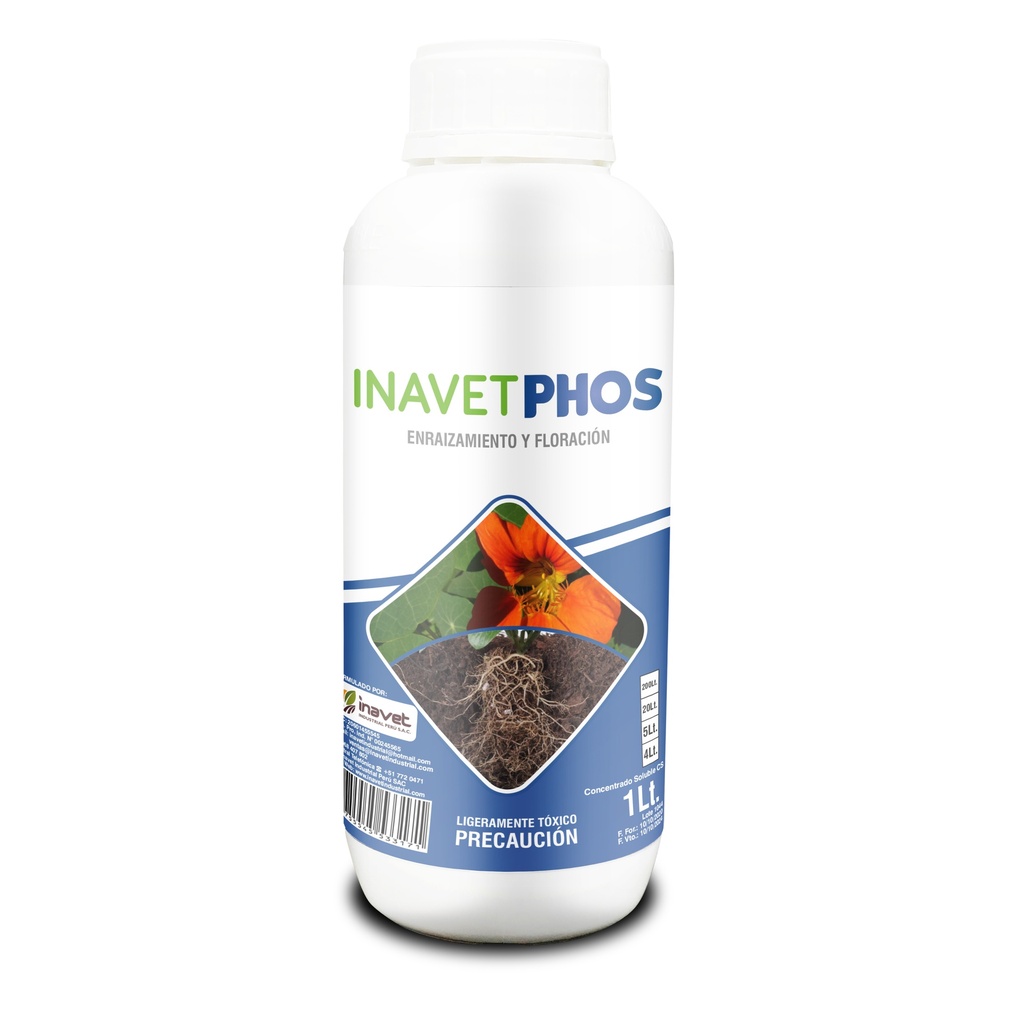 INAVET FERTIL - PHOS P-45 - 1LT (HISTORIAL 2020-JUL 2024)